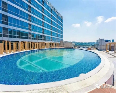 Changsha Clear Round Acrylic Sky Swimming Pool