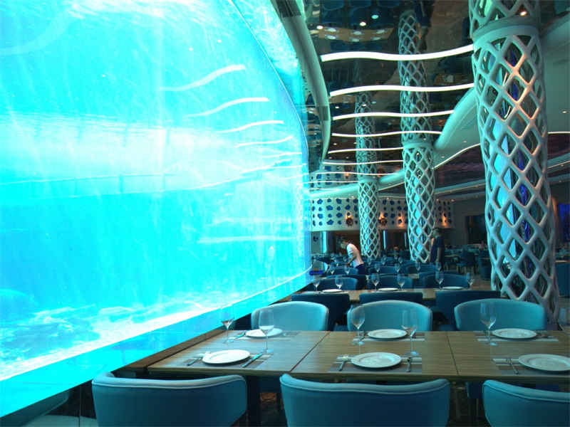 acrylic underwater restaurant manufacturer